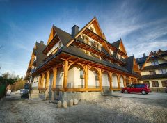 Hotel Białka Tatrzańska Unterkunft in den Bergen Restaurant SPA Wellness Berge Tatry Polen